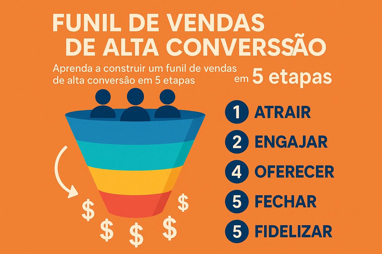 Funil de Vendas de Alta Conversão