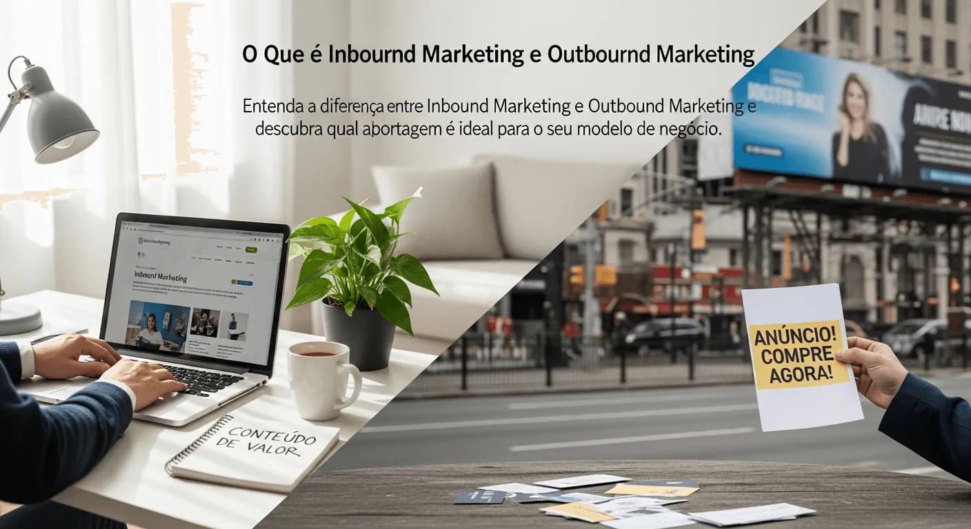 O Que é Inbound Marketing e Outbound Marketing