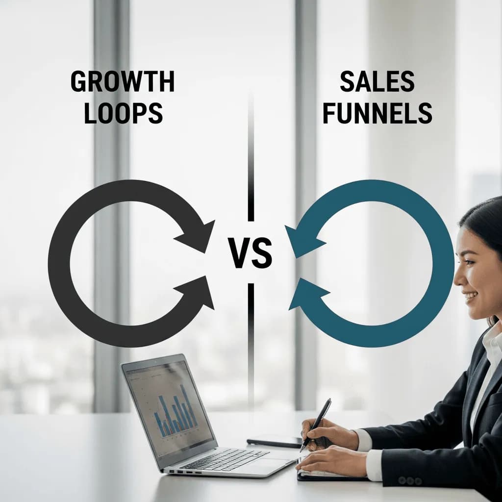 Growth Loops vs. Funis de Vendas