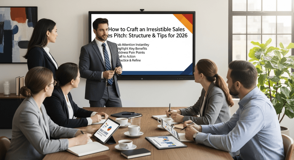 Como Fazer um Pitch de Vendas Irresistível