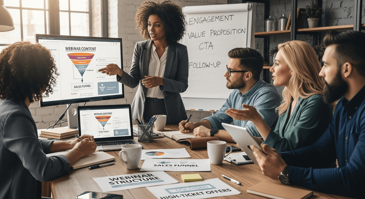 Como Criar um Webinar de Vendas